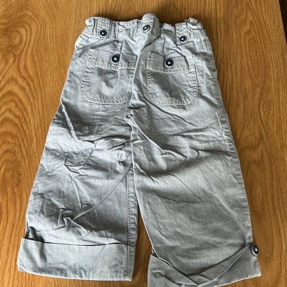 Striped blue and white pants - Picture 2 of 6